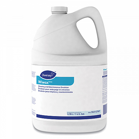 Wiwax Cleaning and Maintenance Solution, Unscented, 1 gal Bottle, 4/Carton (94512767)