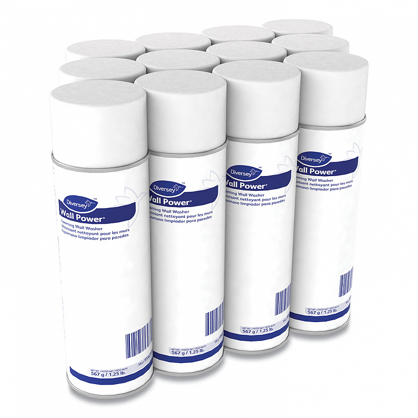 Wall Power Foaming Wall Washer, 20 oz Can, 12/Carton (95401786)