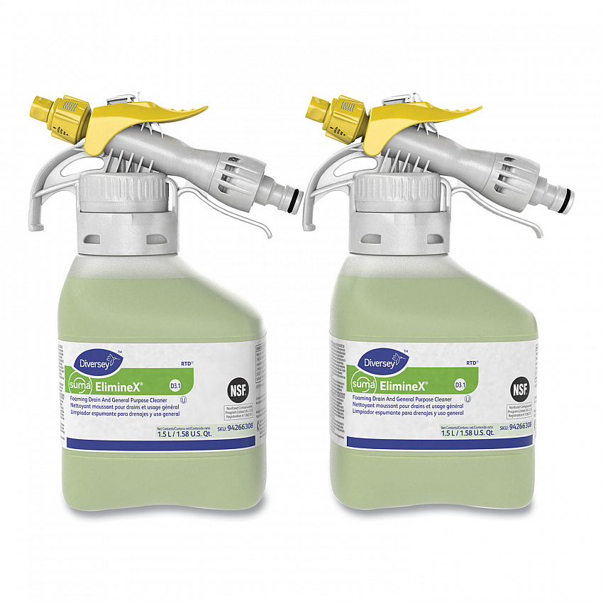 Suma ElimineX D3.1, Liquid, 50.7 oz Spray, 2/Carton (94266308)