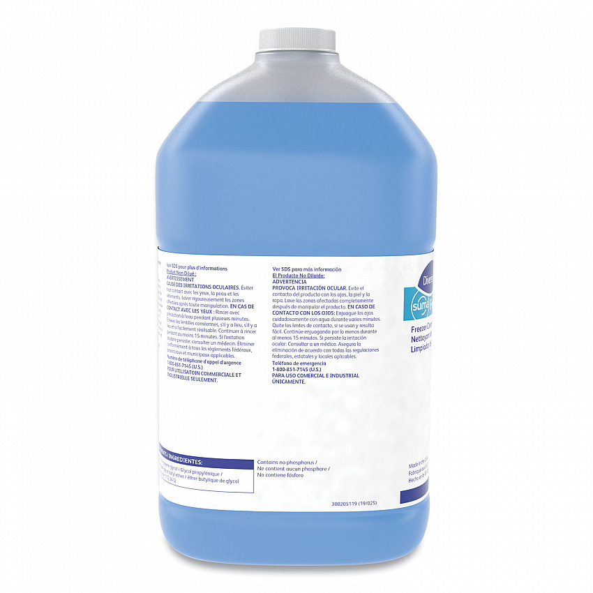 Suma Freeze D2.9 Floor Cleaner, Solvent Scent, 1 gal Container, 4/Carton (948030)