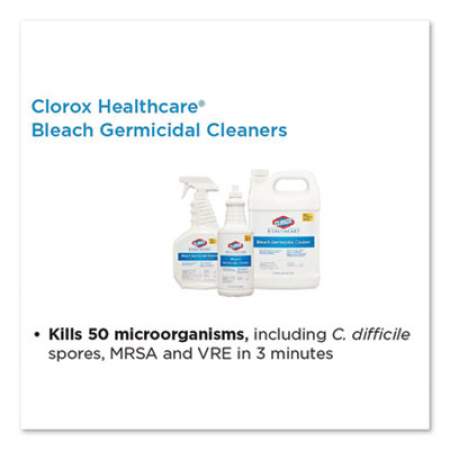 Clorox Healthcare Bleach Germicidal Cleaner, 32 oz Spray Bottle, 6/Carton (68970)