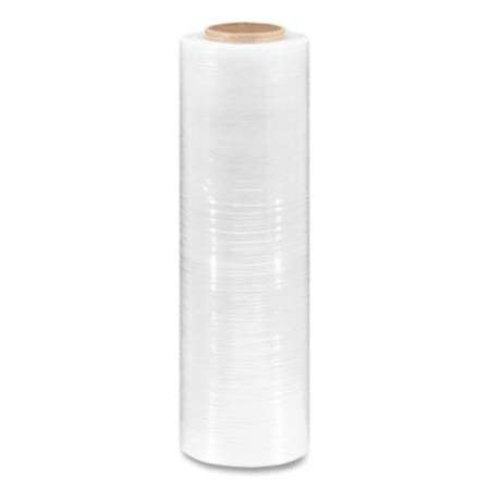 Coastwide Professional Extended Core Blown Stretch Wrap, 18" x 1,500 ft, 79-Gauge, Clear, 4/Carton (687958)