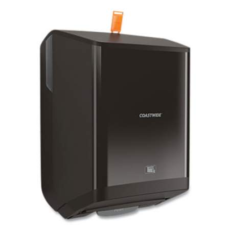 Coastwide Professional J-Series Automatic Touchless Hardwound Paper Towel Dispenser, 12.32 x 9.34 x 16.67, Black (24405514)