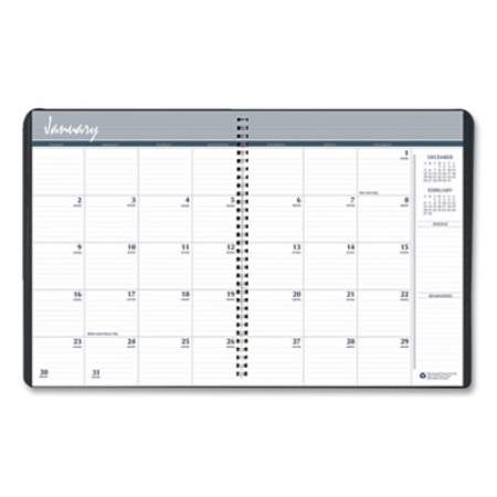 House of Doolittle Recycled Monthly 5-Year/62-Month Planner, 11 x 8.5, Black Cover, 62-Month (Dec to Jan): 2021 to 2027 (262502)