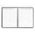 House of Doolittle Executive Series Four-Person Group Practice Daily Appointment Book, 11 x 8.5, Black Hard Cover, 12-Month (Jan to Dec): 2022 (28292)