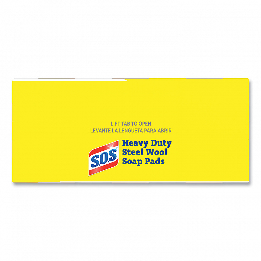 Steel Wool Soap Pads, 2.4 x 3, Steel, 15/Box (88320BX)