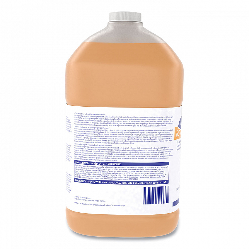 Suma Stop Slip Traction Treatment, Unscented, 1 gal Bottle, 4/Carton (904678)