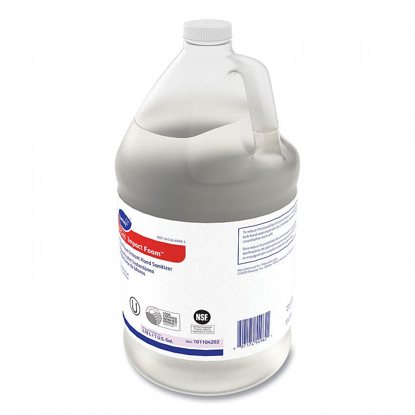 Soft Care Impact Foam Alcohol Instant Foam Hand Sanitizer, 1 gal Bottle, Alcohol Scent, 4/Carton (101104202)