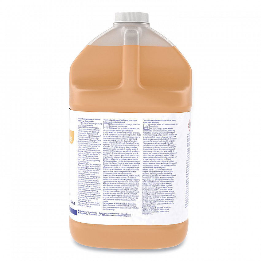 Suma Stop Slip Traction Treatment, Unscented, 1 gal Bottle, 4/Carton (904678)