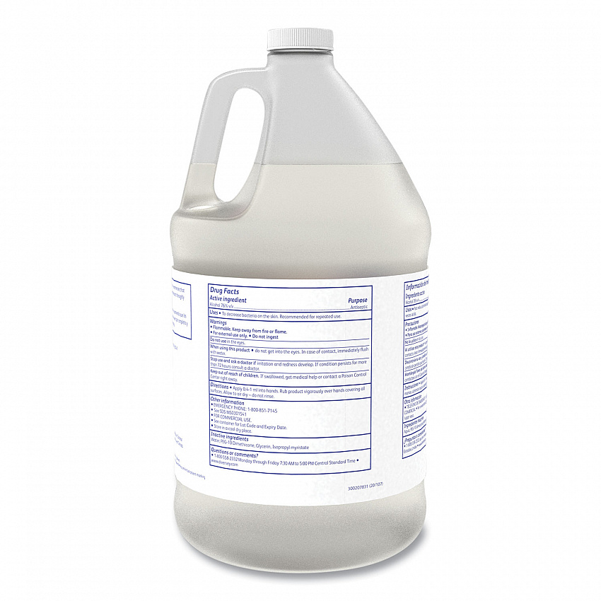 Soft Care Impact Foam Alcohol Instant Foam Hand Sanitizer, 1 gal Bottle, Alcohol Scent, 4/Carton (101104202)