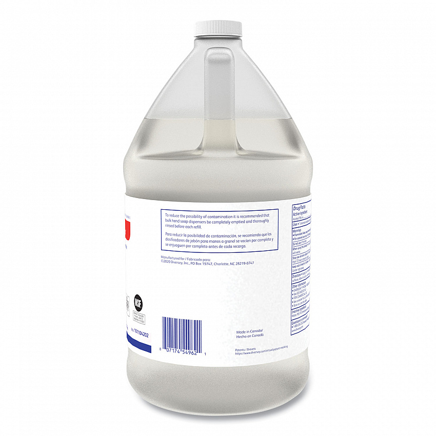 Soft Care Impact Foam Alcohol Instant Foam Hand Sanitizer, 1 gal Bottle, Alcohol Scent, 4/Carton (101104202)