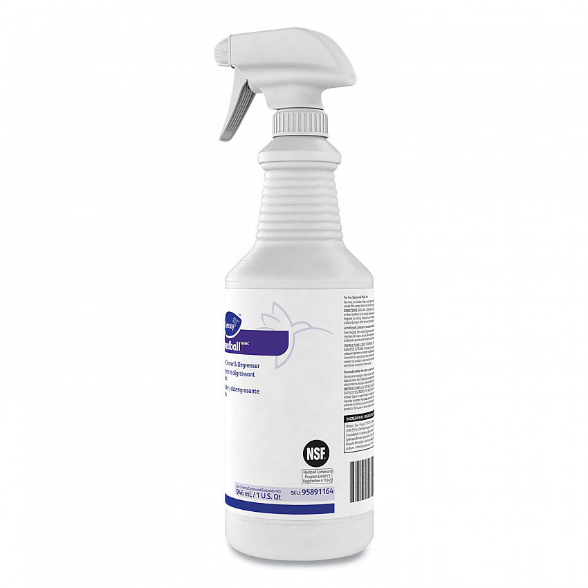 Speedball Heavy-Duty Cleaner, Liquid, 1 qt Spray Bottle, 12/Carton (95891164)