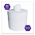 Power Clean Wipers for Disinfectants, Sanitizers and Solvents WetTask Customizable Wet Wiping System 250/Roll, 6 Roll/Carton (53850)