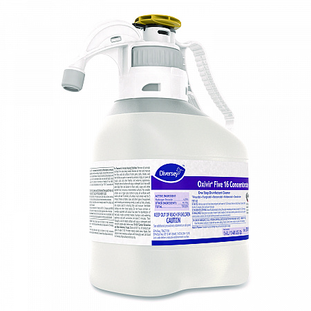 Oxivir Five 16 Concentrate One Step Disinfectant Cleaner, 1.4 L SmartDose, 2/Carton (5019296)
