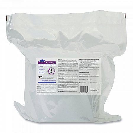 Oxivir 1 Wipes, 1-Ply, 11 x 12, Cherry Almond Scent, 160/Refill Pack, 4 Packs/Carton (100850925)