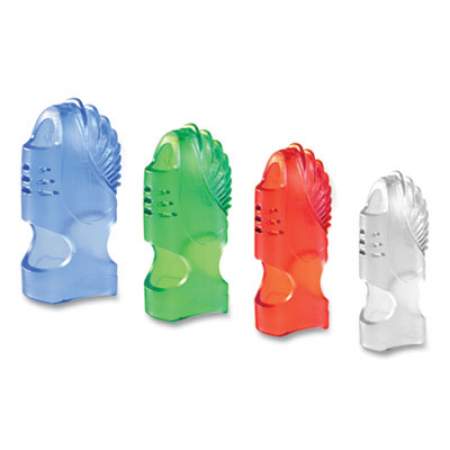 LEE Tippi Micro-Gel Fingertip Grips, Size 3, X-Small, Assorted, 10/Pack (61030)