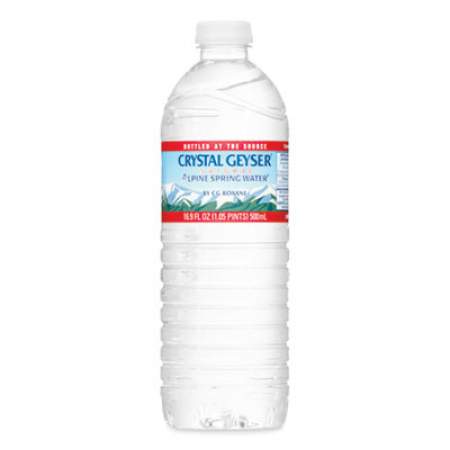 Crystal Geyser Alpine Spring Water, 16.9 oz Bottle, 35/Case, 54 Cases/Pallet (35001)