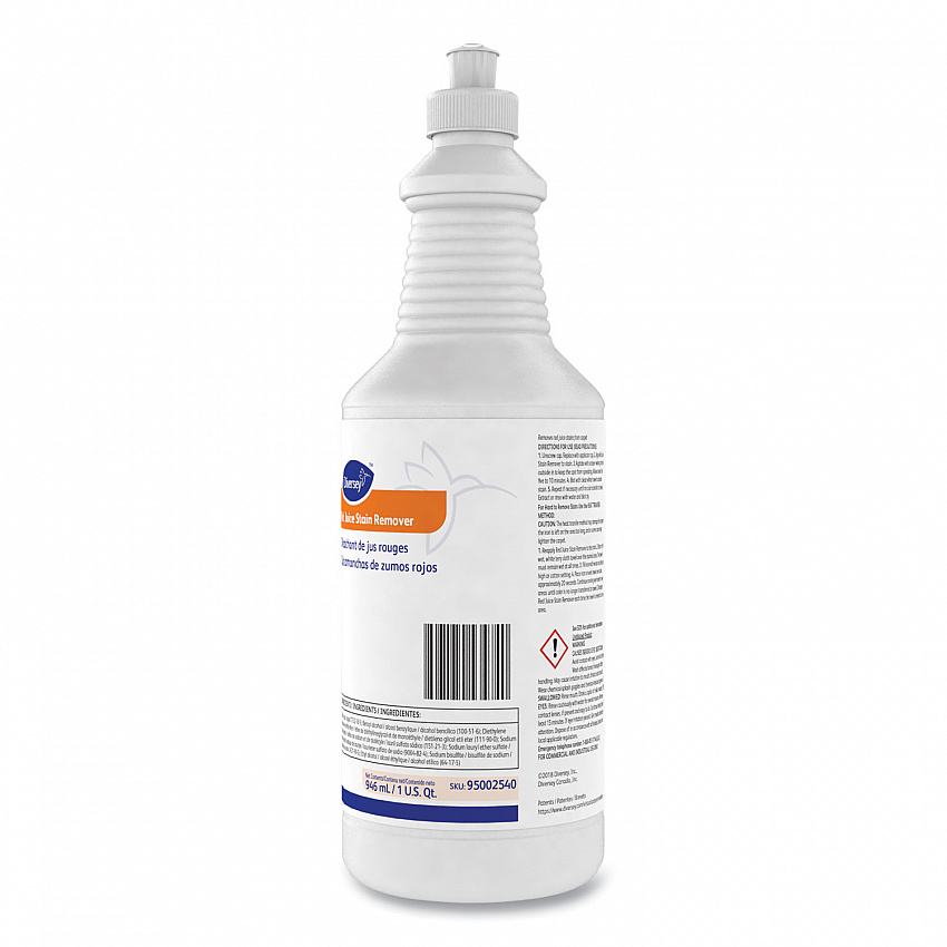 Red Juice Stain Remover, Unscented, 32 oz Bottle, 6 Bottles/Carton (95002540)