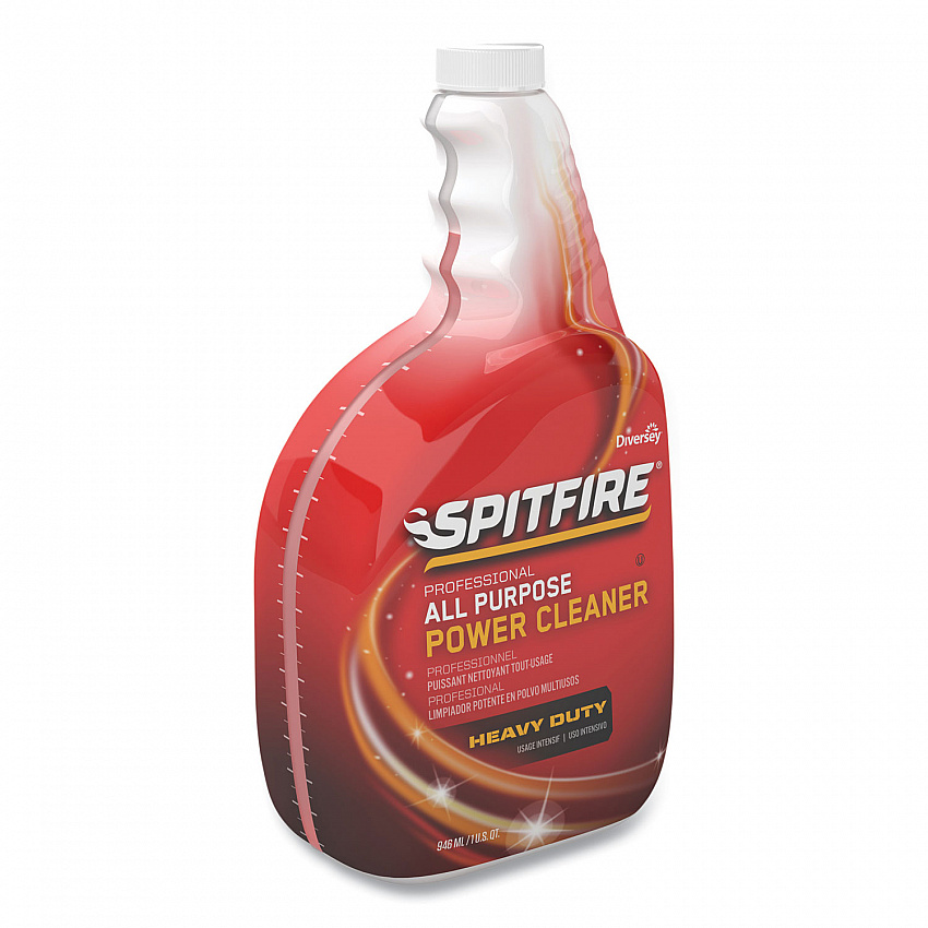 Spitfire All Purpose Power Cleaner, Fresh Crisp Pine Scent, Liquid, 32 oz Spray Bottle, 4/Carton (CBD540038)