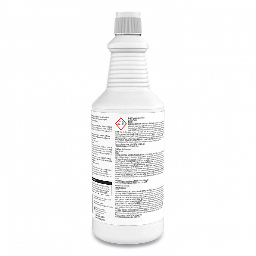 Crew Super Blue Mild Acid Bowl Cleaner, Citrus Scent, 32 oz Squeeze Bottle, 12/Carton (94476081)