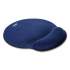 Allsop MousePad Pro Memory Foam Mouse Pad with Wrist Rest, 9 x 10 x 1, Blue (30206)