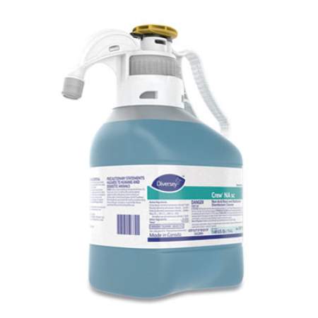 Diversey CREW NON-ACID BOWL AND BATHROOM DISINFECTANT CLEANER, FLORAL, 47.3 OZ, 2/CARTON (5019237CT)
