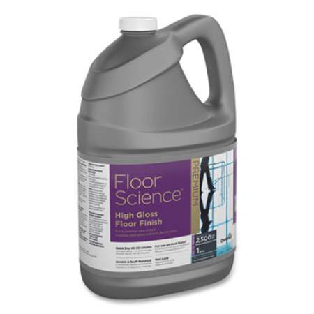 Diversey Floor Science Premium High Gloss Floor Finish, Clear Scent, 1 gal Container,4/CT (CBD540410)