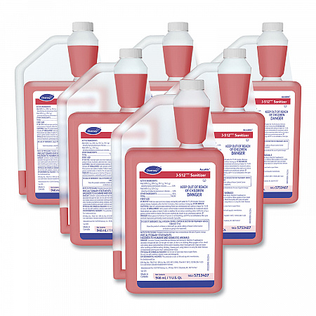 J-512TM/MC Santizer, 32 oz AccuMix Bottle, 6/Carton (5753407)
