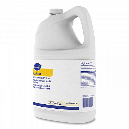 High Noon Urethane-Fortified UHS Floor Finish, Liquid, 1 gal Bottle, 4/Carton (4003110)