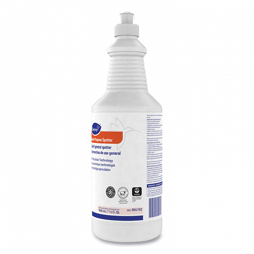General Purpose Spotter, Floral Scent, Liquid, 1 qt Squeeze Bottle, 6/Carton (101109763)