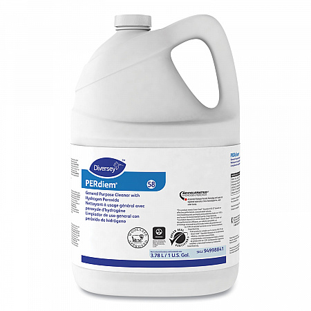 PERdiem Concentrated General Purpose Cleaner - Hydrogen Peroxide, Fragrance-Free, 1 gal Bottle (94998841)