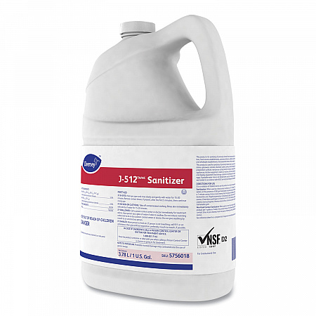 J-512TM/MC Sanitizer, 1 gal Bottle, 4/Carton (5756018)
