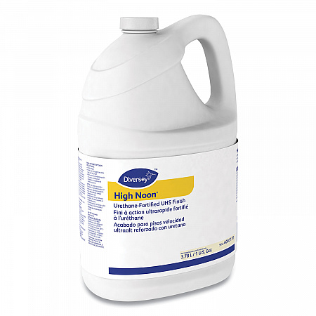 High Noon Urethane-Fortified UHS Floor Finish, Liquid, 1 gal Bottle, 4/Carton (4003110)