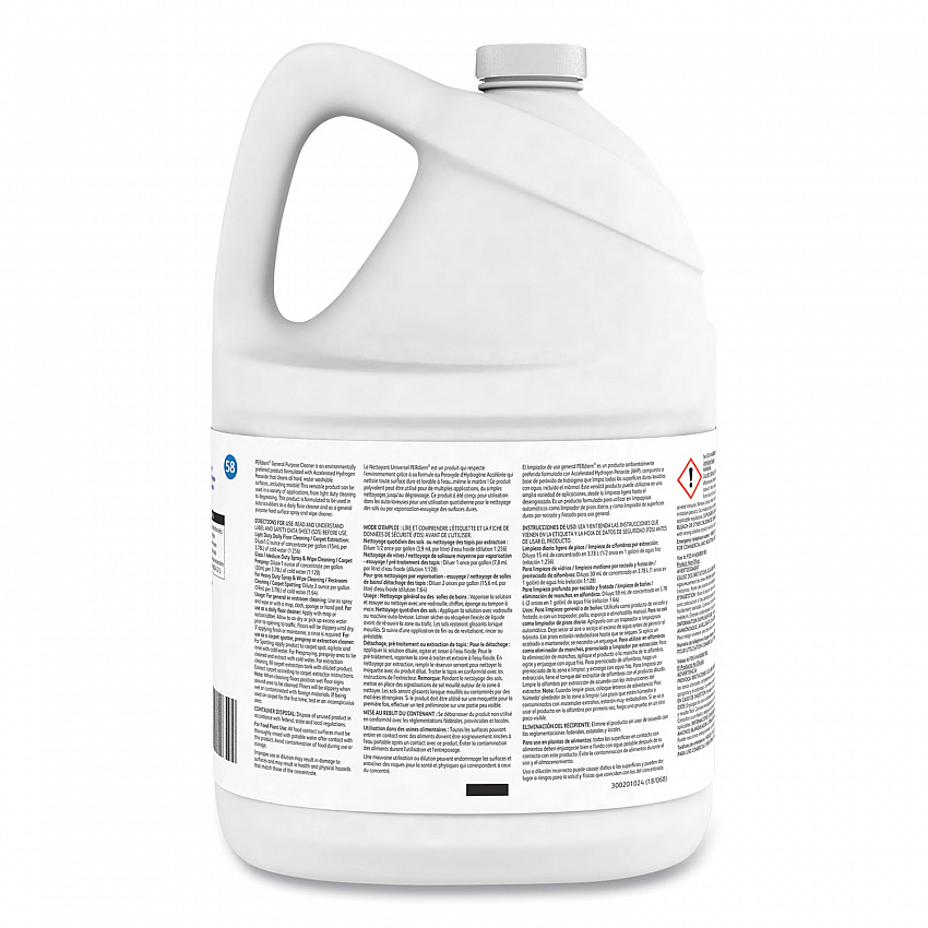 PERdiem Concentrated General Purpose Cleaner - Hydrogen Peroxide, Fragrance-Free, 1 gal Bottle (94998841)