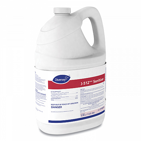 J-512TM/MC Sanitizer, 1 gal Bottle, 4/Carton (5756018)