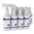 Diversey Envy Liquid Disinfectant Cleaner, Lavender, 32 oz Spray Bottle, 12/Carton (04528)