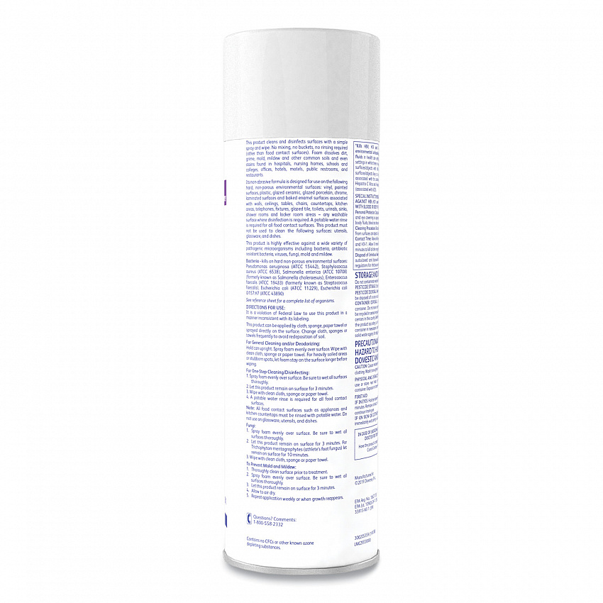 Envy Foaming Disinfectant Cleaner, Lavender Scent, 19 oz Aerosol Spray (04531EA)