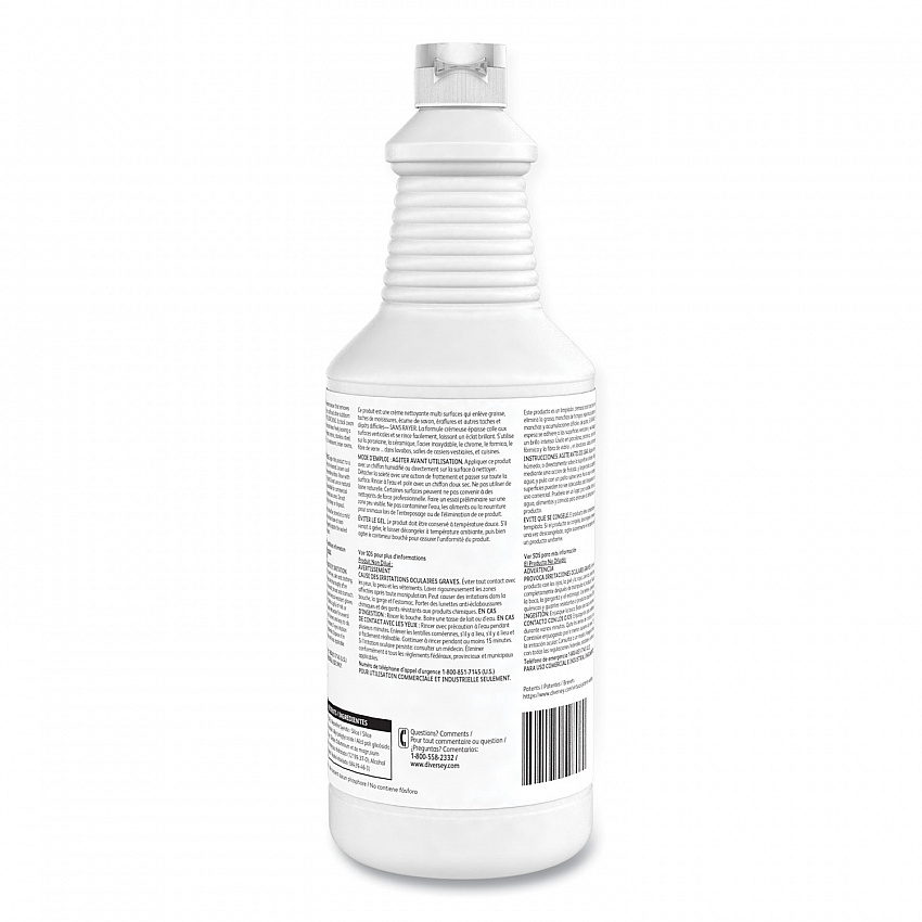 Emerel Plus Cream Cleanser, 32 oz Squeeze Bottle, 12/Carton (94496138)
