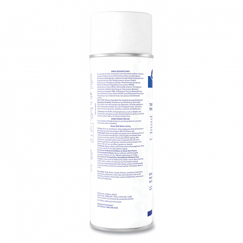 End Bac II Spray Disinfectant, Fresh Scent, 15 oz Aerosol Spray, 12/Carton (04832)
