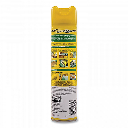 Endust Multi-Surface Dusting and Cleaning Spray, Lemon Zest Scent, 12.5 oz Aerosol Spray (CB508171EA)