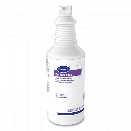 Emerel Plus Cream Cleanser, 32 oz Squeeze Bottle, 12/Carton (94496138)