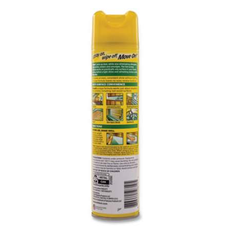 Diversey Endust Multi-Surface Dusting and Cleaning Spray, Lemon Zest, 12.5 oz Aerosol Spray, 6/Carton (CB508171)