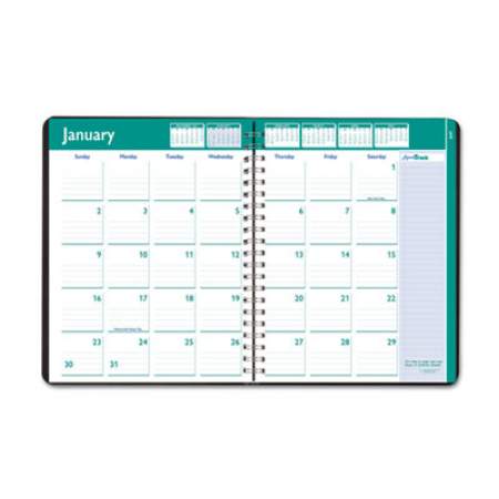 House of Doolittle Express Track Recycled Weekly Appointment Book/Monthly Planner, 11 x 8.5, Black Cover, 13-Month (Jan to Jan): 2022 to 2023 (29602)