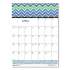 House of Doolittle Recycled Geometric Wall Calendar, Geometric Artwork, 12 x 16.5, White/Multicolor Sheets, 12-Month (Jan to Dec): 2022 (3492)