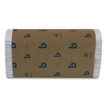 Boardwalk Green C-Fold Towels, Natural White, 10 1/8 x 12 3/4, 150/Pk, 16 Pks/Ct (51GREENB)
