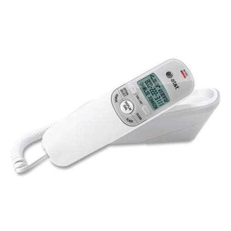 AT&T TR1909 Trimline Corded Telephone, White (TR1909W)