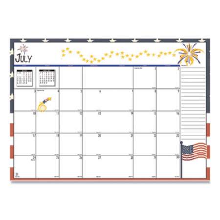 House of Doolittle Seasonal Monthly Planner, Seasonal Artwork, 10 x 7, Light Blue Cover, 12-Month (Jan to Dec): 2022 (23908)