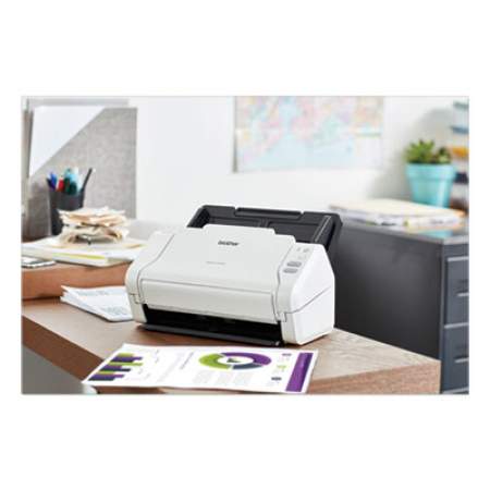 Brother ADS2700W Wireless High-Speed Color Duplex Desktop Document Scanner with Touchscreen LCD