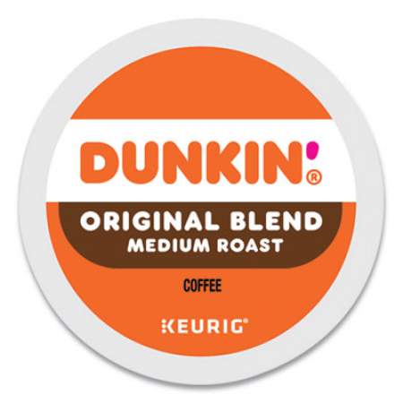 Dunkin Donuts K-Cup Pods, Original Blend, 22/Box (1267)