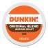 Dunkin Donuts K-Cup Pods, Original Blend, 22/Box (1267)